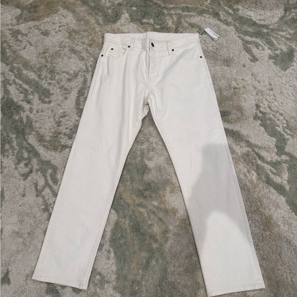 James Perse Cream Men's Straight Pants